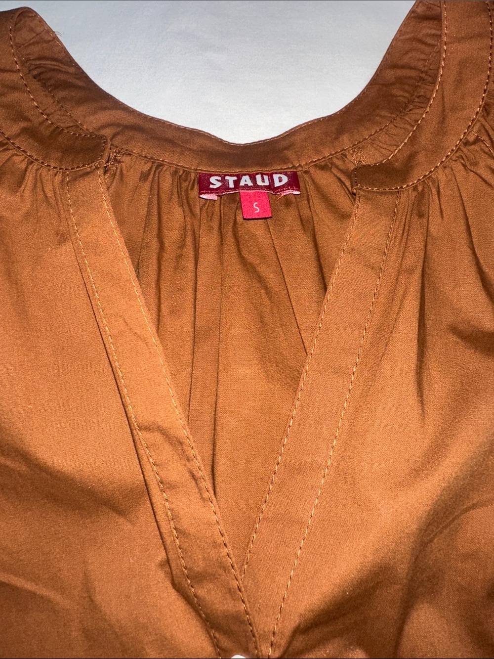 Staud Dill Poplin Top Size S - Picture 7 of 11
